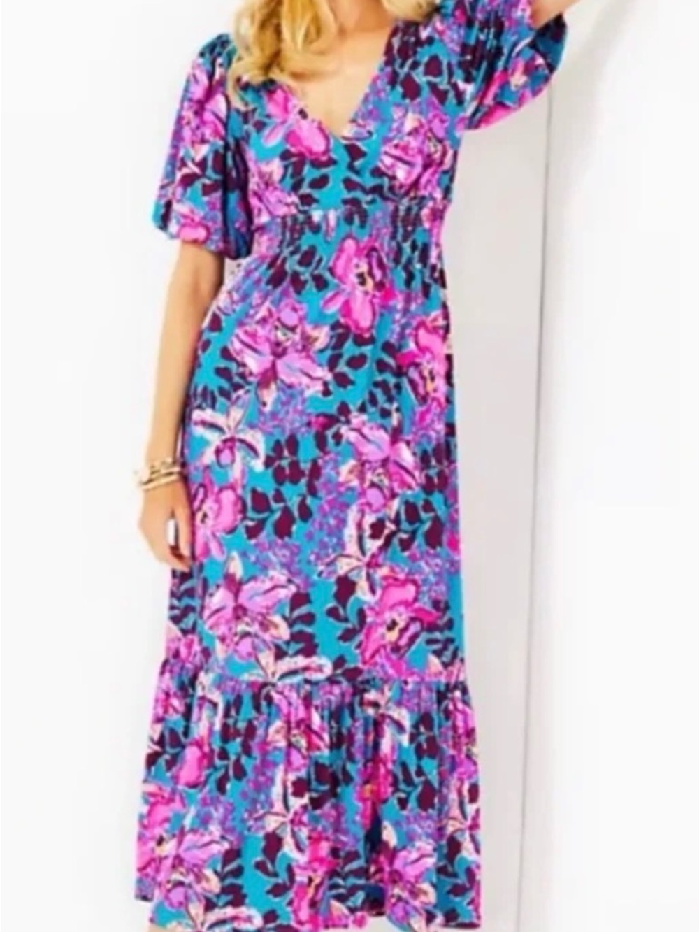 Lilly Pulitzer Holloway elbow sleeve dress NWT